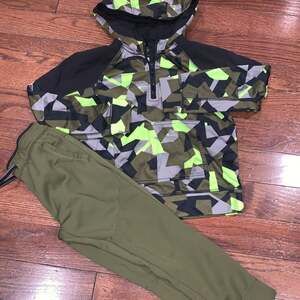Athletic Works Boys Camo Pullover & Joggers Set 8 M | Activewear‎ Set